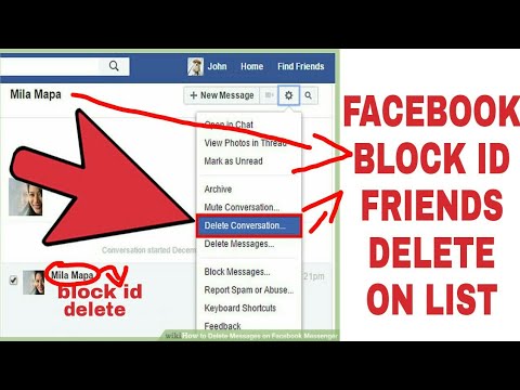 how to find blocked list in facebook