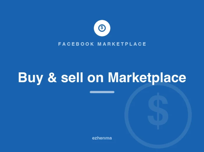 How to buy and sell on Facebook Marketplace