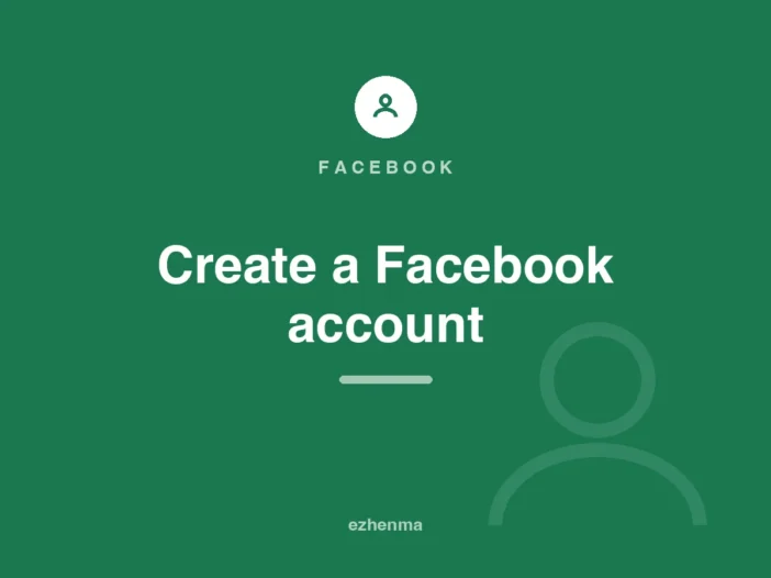 How to create a new Facebook account