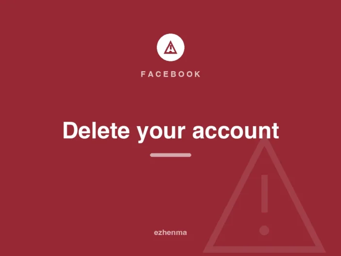 How to permanently delete your Facebook account
