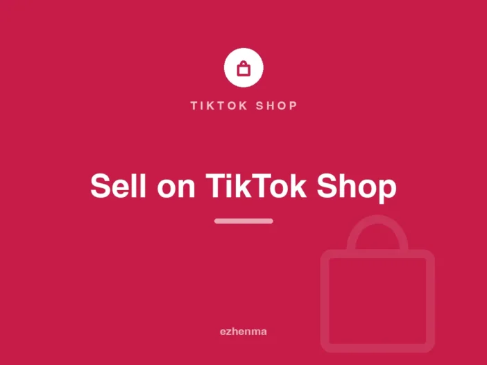 Sell on TikTok Shop card